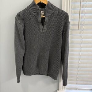 Original Weatherproof vintage Men's Fleece Quarter Zip Sweater medium